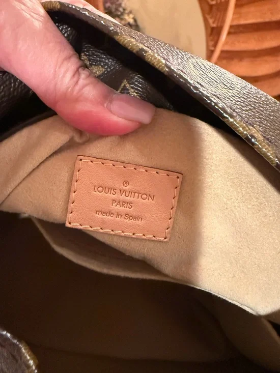 Louis Vuitton Monogram Canvas Hobo Bag - Brown - Picture 7 of 14